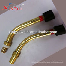 Binzel brass swan neck /mig welding torch goose neck